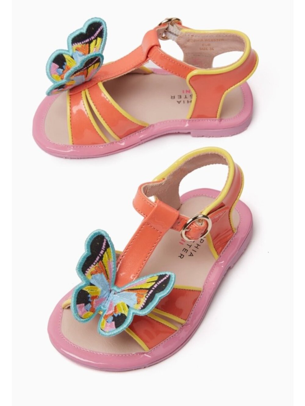 Sophia Webster Mini Celeste Butterfly Sandals Girls 11 Toddler